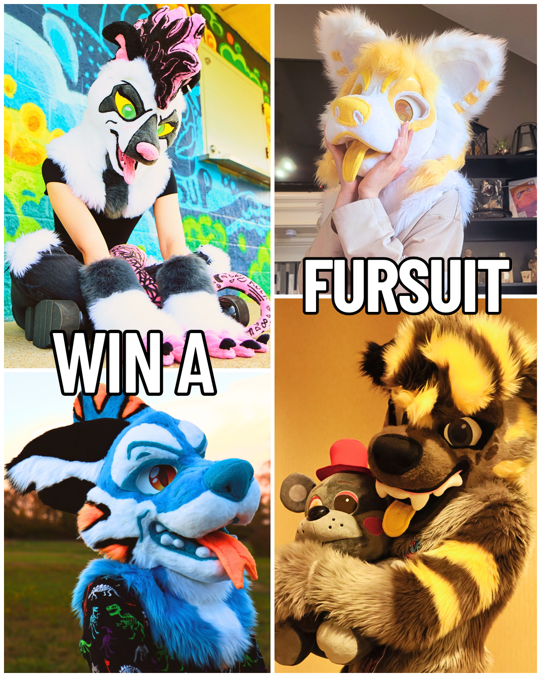 Charity Fursuit Raffle Entry Ticket