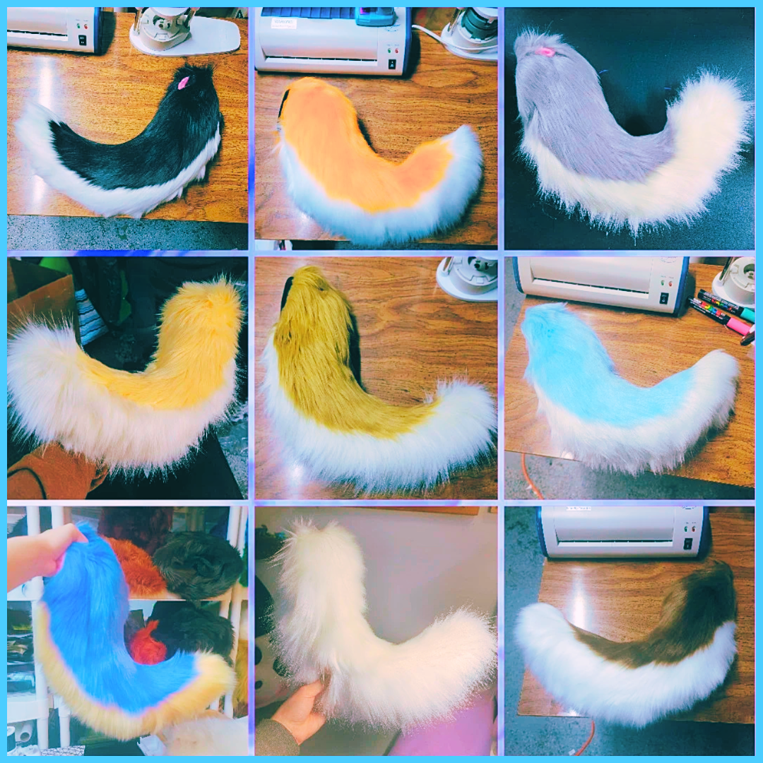 Relaxed Canine Tail Pattern