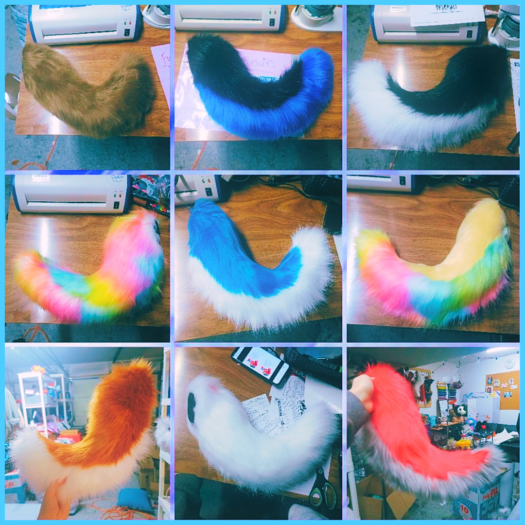 Relaxed Canine Tail Pattern