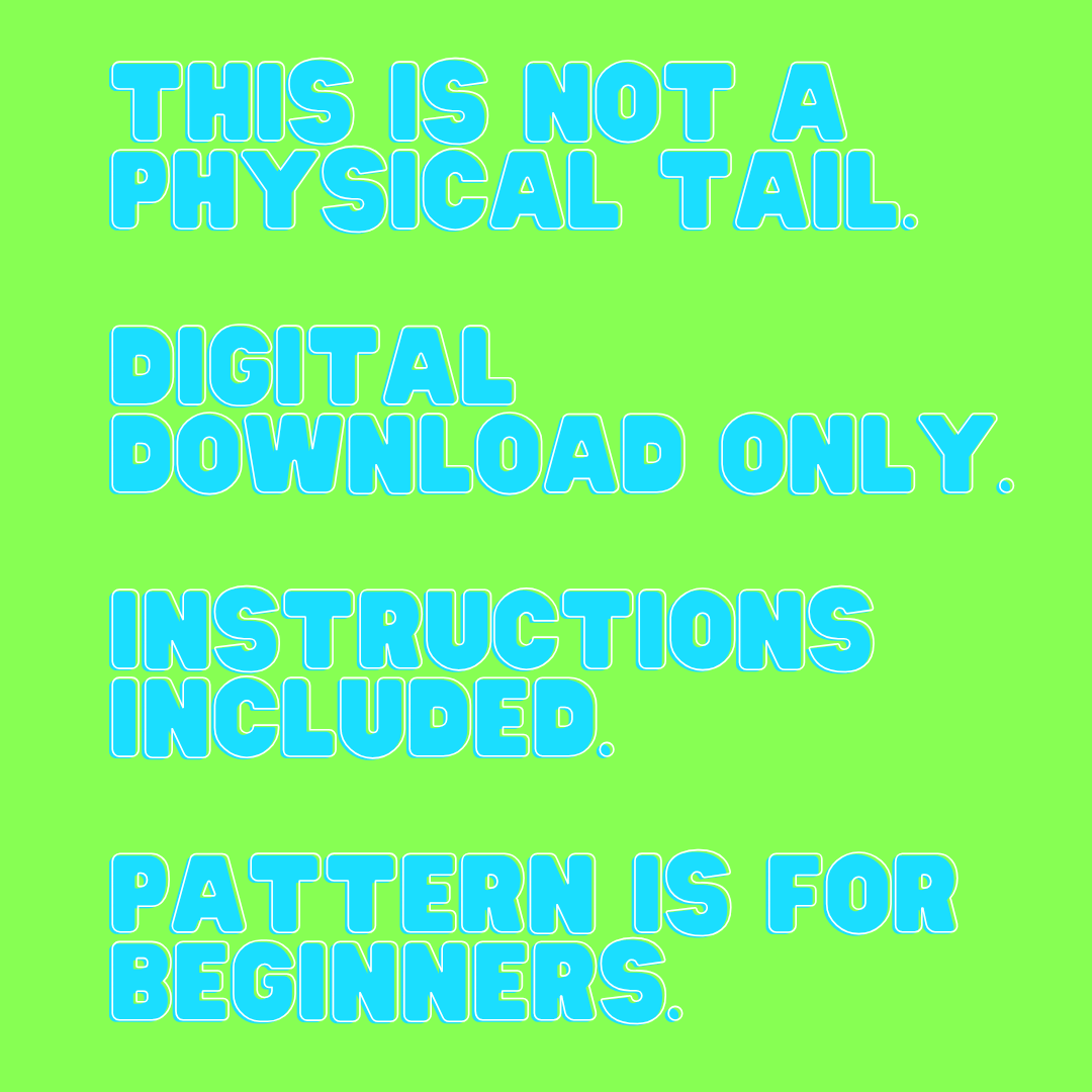 Relaxed Canine Tail Pattern