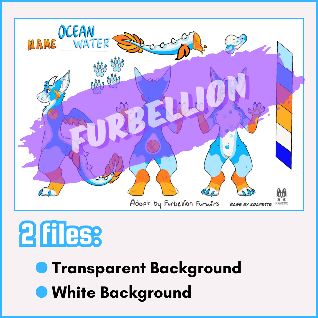 Ocean Water Dutchie Adopt - Furbellion