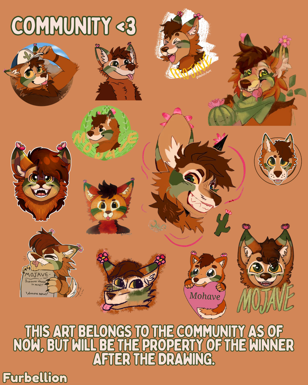 Charity Fursuit Raffle Entry Ticket