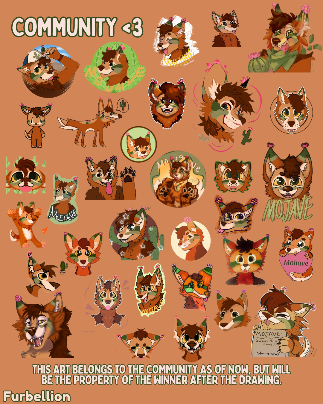 Charity Fursuit Raffle Entry Ticket