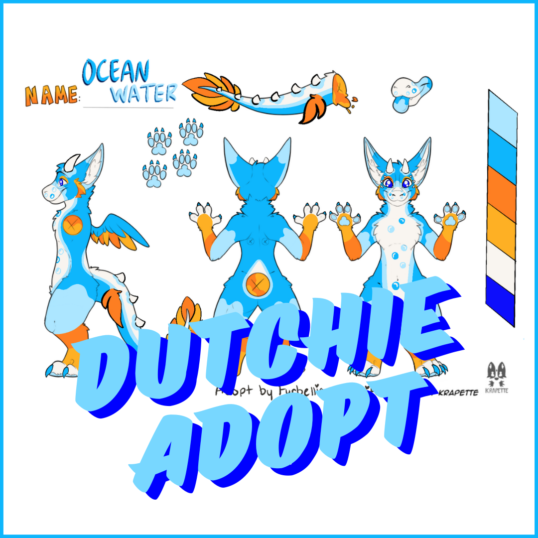Ocean Water Dutchie Adopt - Furbellion