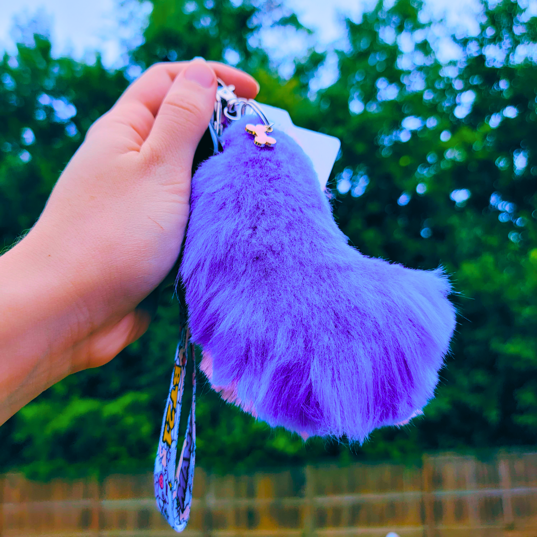 Amethyst Tail Keychain - Furbellion