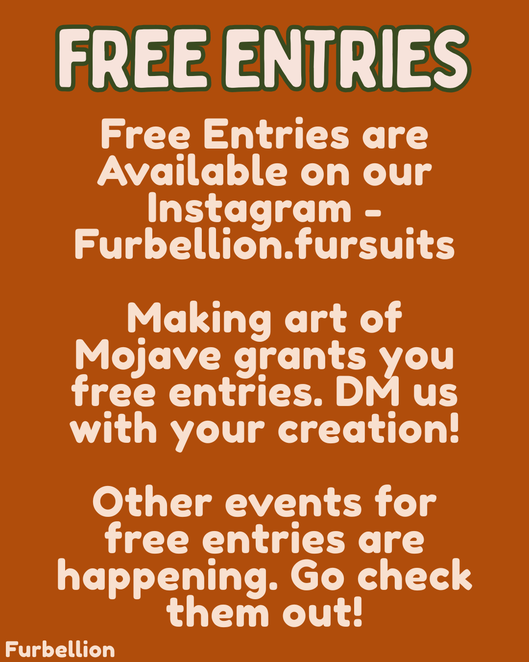 Charity Fursuit Raffle Entry Ticket