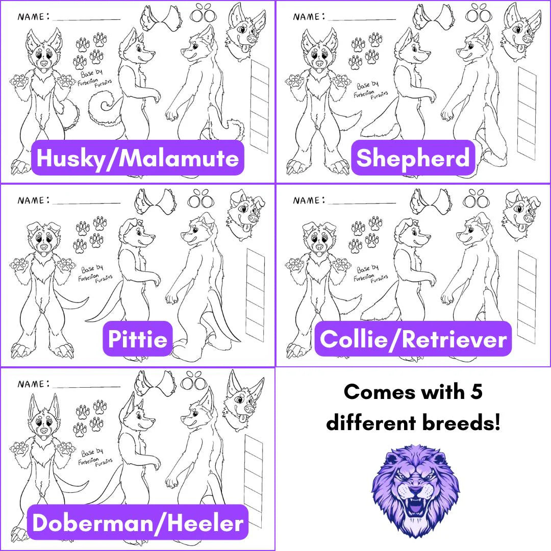 YCH Reference Sheet - Canine Edition - Furbellion