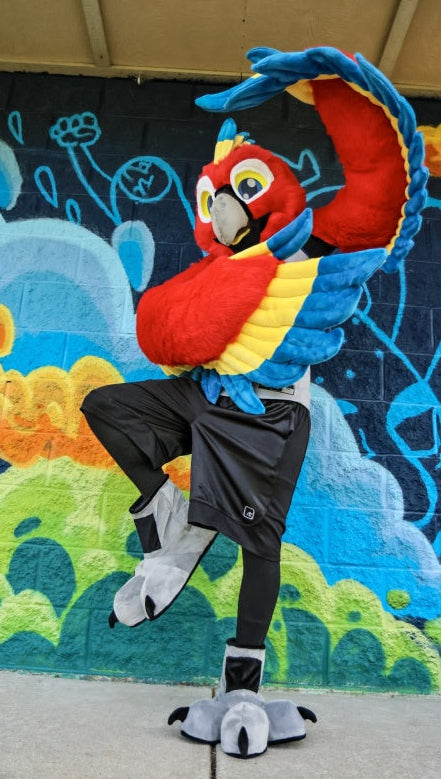 Macaw Full Partial Fursuit Premade - Furbellion 2026
