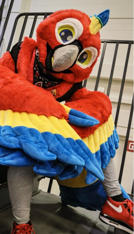 Macaw Full Partial Fursuit Premade - Furbellion 2026