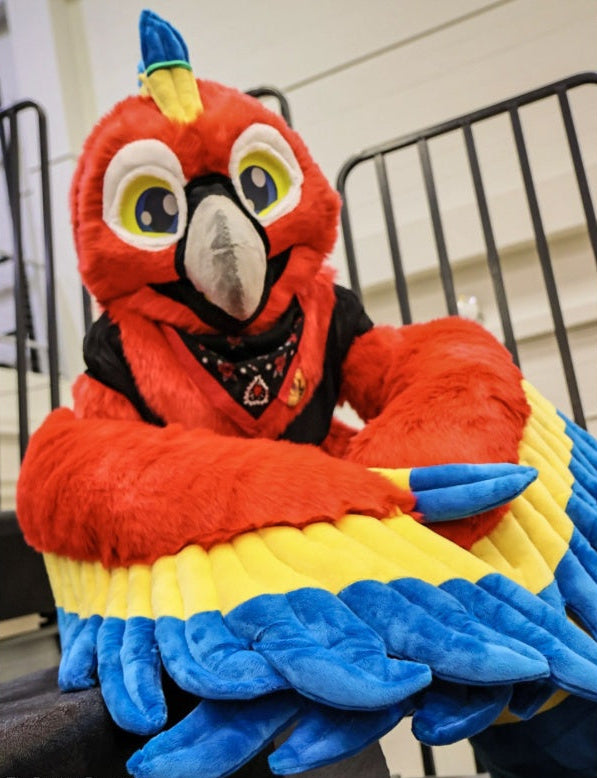 Macaw Full Partial Fursuit Premade - Furbellion 2026