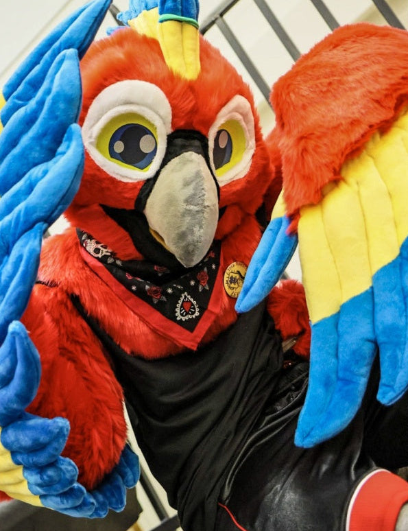 Macaw Full Partial Fursuit Premade - Furbellion 2026