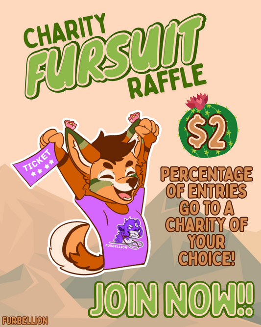 Charity Fursuit Raffle Entry Ticket