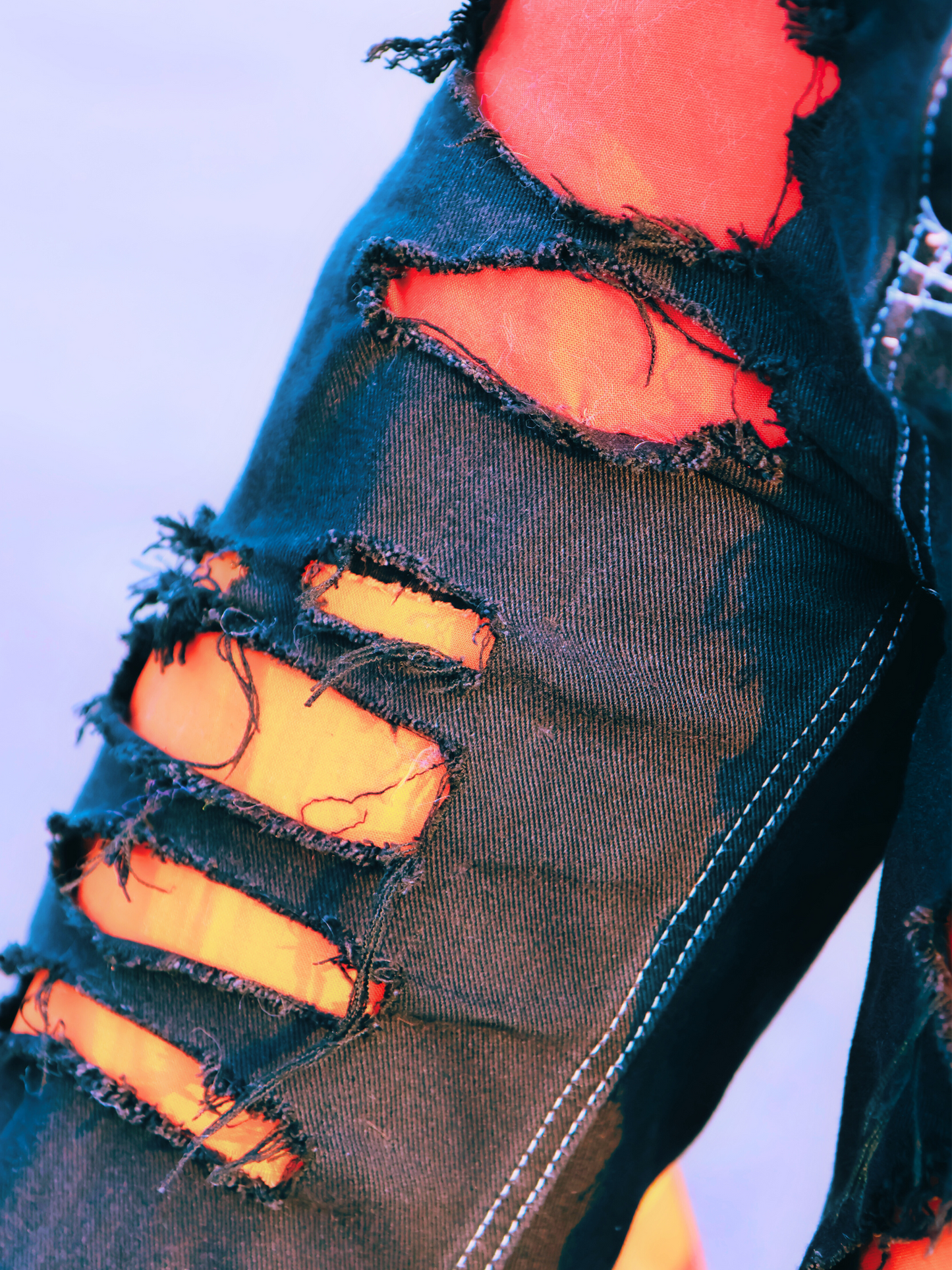 Rainbow Ripped Pride Jeans LGBTQIA+