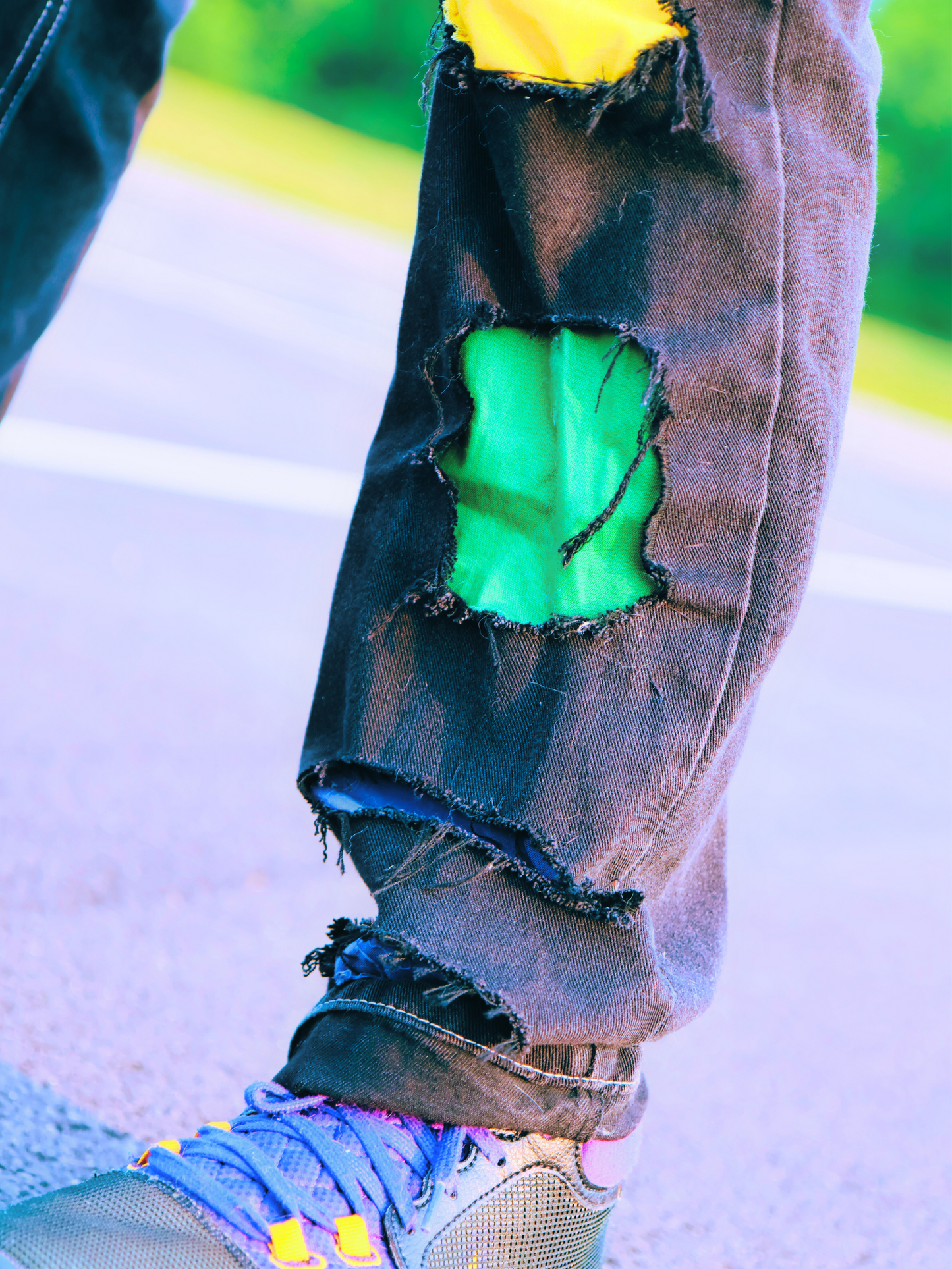 Rainbow Ripped Pride Jeans LGBTQIA+